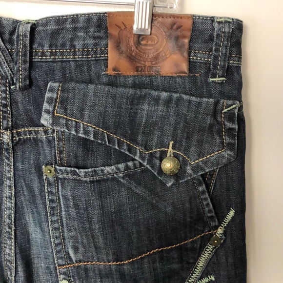 Ecko Unlimited Jeans 36 x 31 Dark wash loose fit - Picture 5 of 8